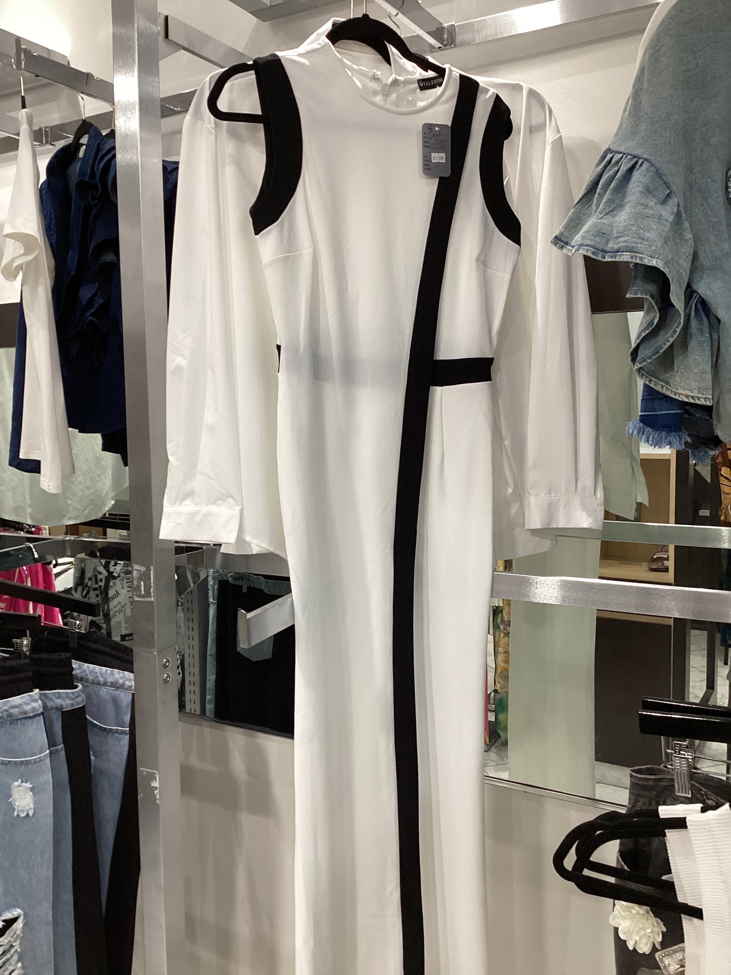 Black and White Jumpsuit