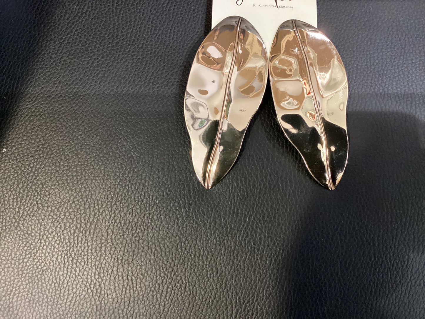Golden Leaf Earrings