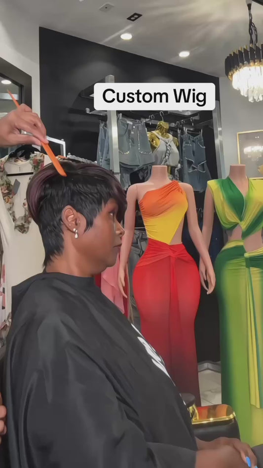 Side Custom Wig