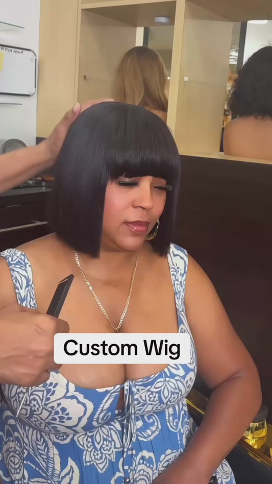Custom Bob Wig